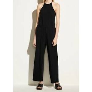 Vince Black Pull On Wide Leg Jersey Knit Lounge Pants V74478735-001 XS XSmall